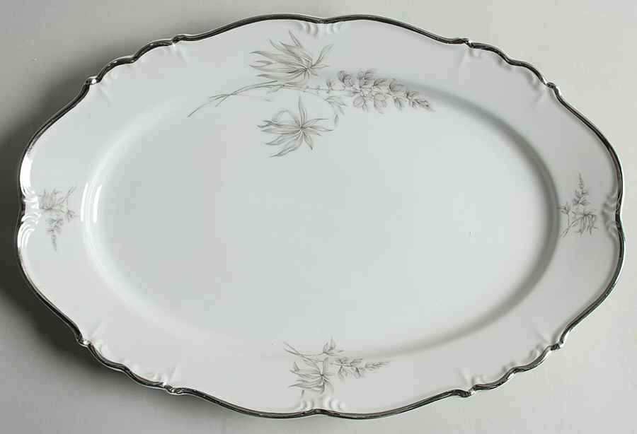 Cotillion 15" Oval Serving Platter by Towne-1