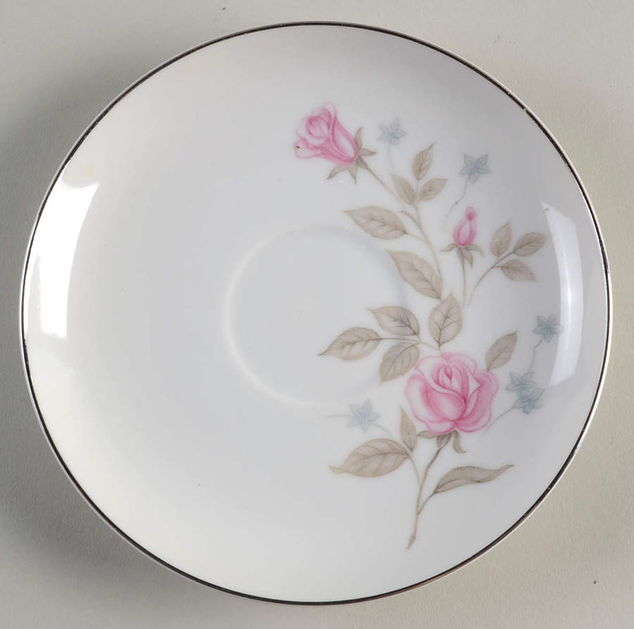 Dawn Rose (Japan) Saucer by Towne-1