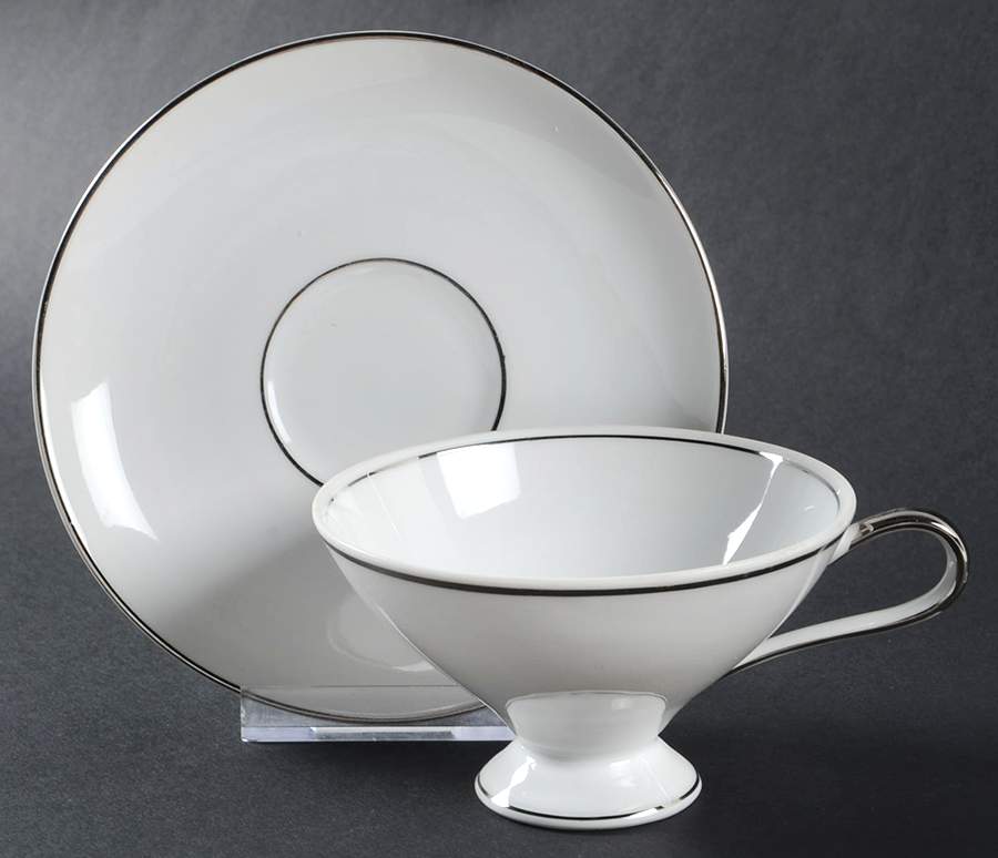Desire Footed Cup & Saucer Set by Towne-1