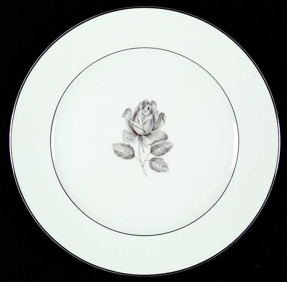 Ebony Rose Dinner Plate by Towne-1
