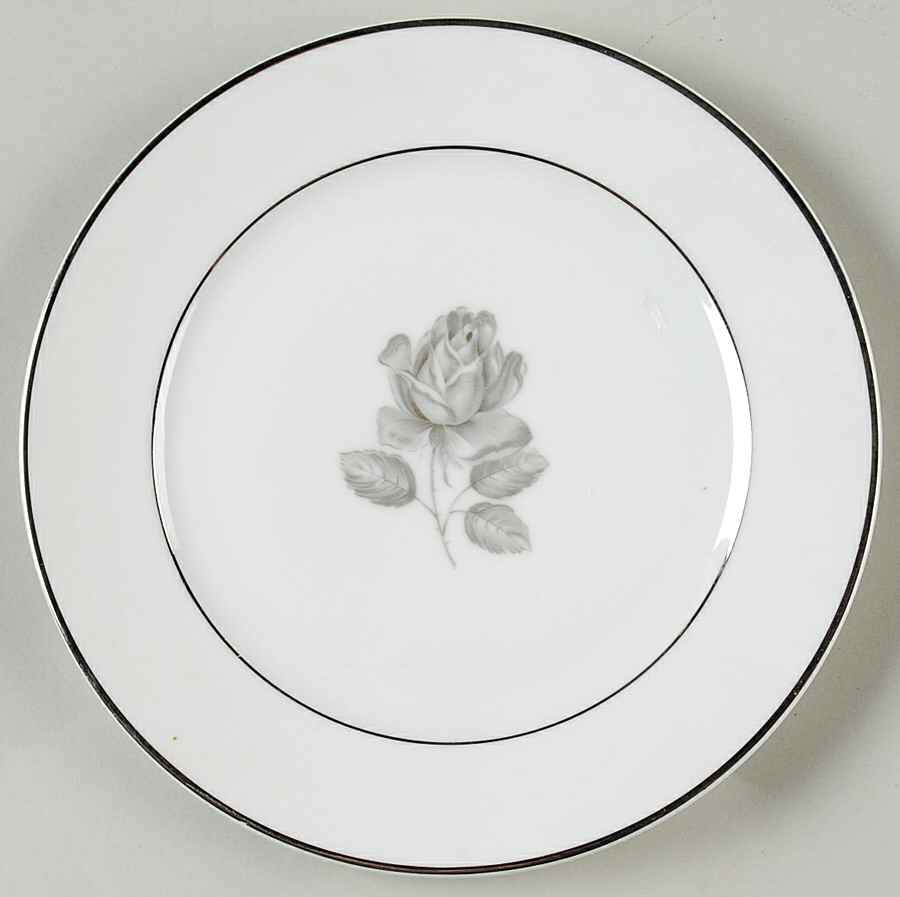 Ebony Rose Bread & Butter Plate by Towne-1