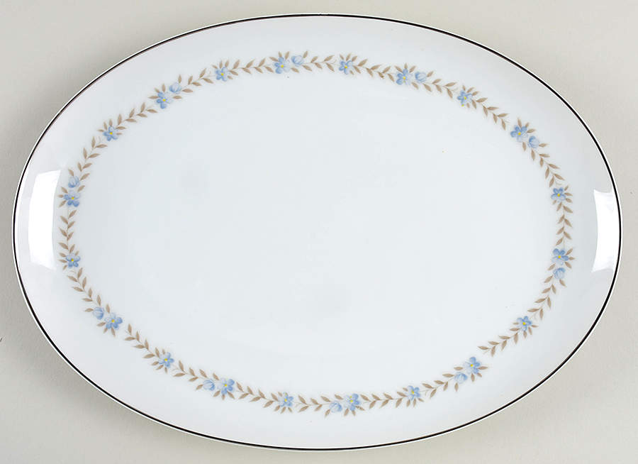 First Love 12" Oval Serving Platter by Towne-1