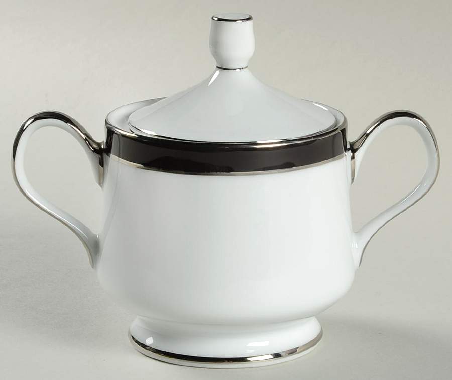 Midnight Halo Sugar Bowl & Lid by Towne-1