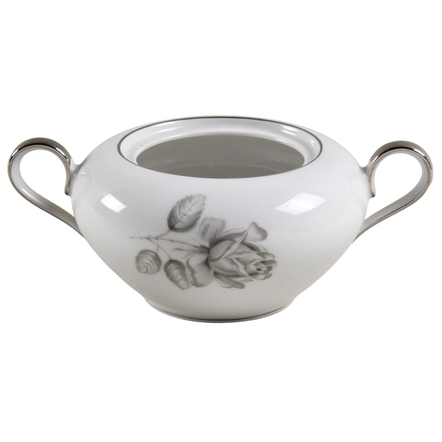Midnight Rose Sugar Bowl No Lid by Towne-1