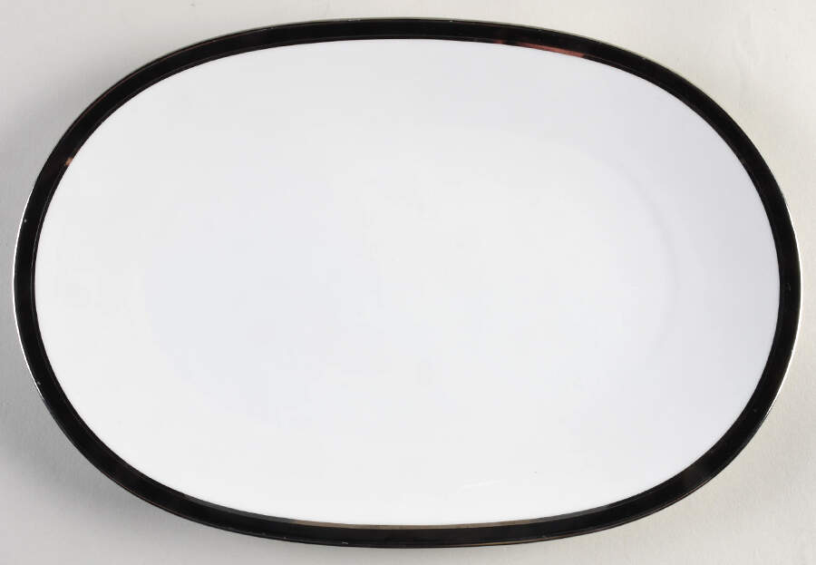 Moon Glo 12" Oval Serving Platter by Towne-1