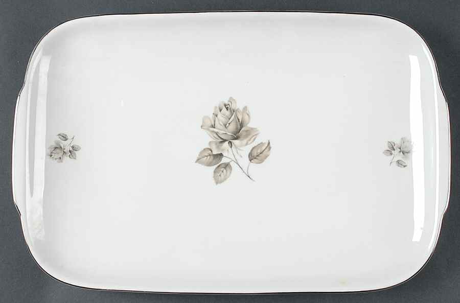 Moonlight Rose 15" Oval Serving Platter by Towne-1