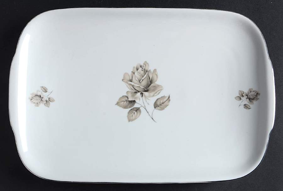 Moonlight Rose 12" Oval Serving Platter by Towne-1