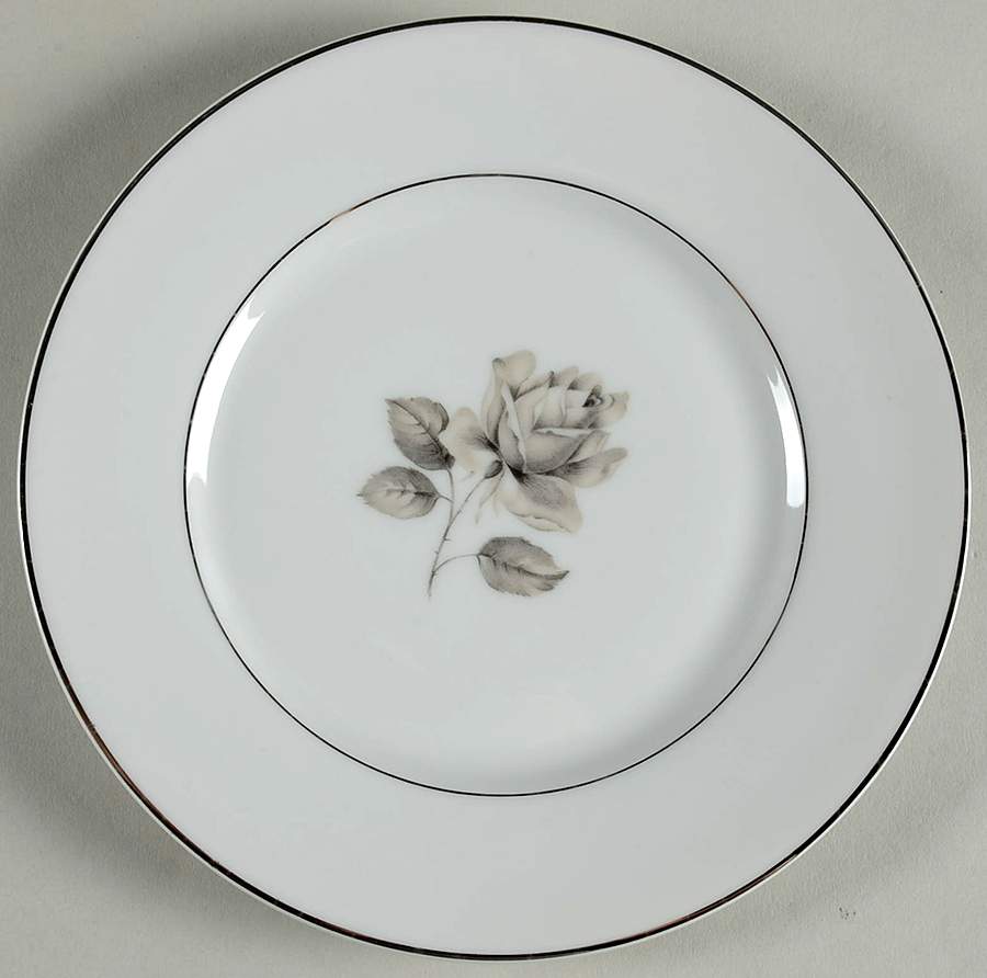 Moonlight Rose Salad Plate by Towne-1