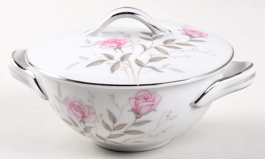 Roselle Sugar Bowl & Lid by Towne-1