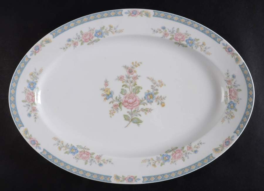 Summer Love 16" Oval Serving Platter by Towne-1