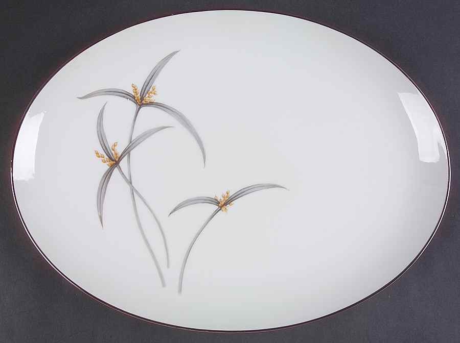 Sydelle 14" Oval Serving Platter by Towne-1