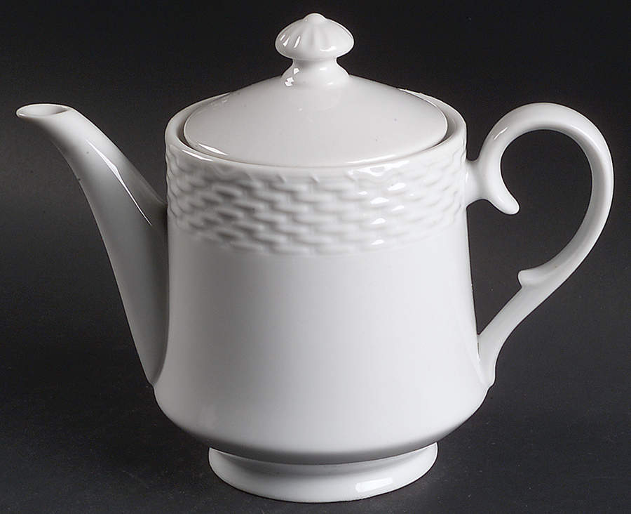 Bianco Mini Teapot & Lid by Toscany-1