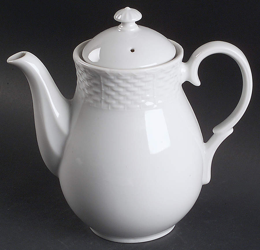 Bianco Coffee Pot & Lid by Toscany-1