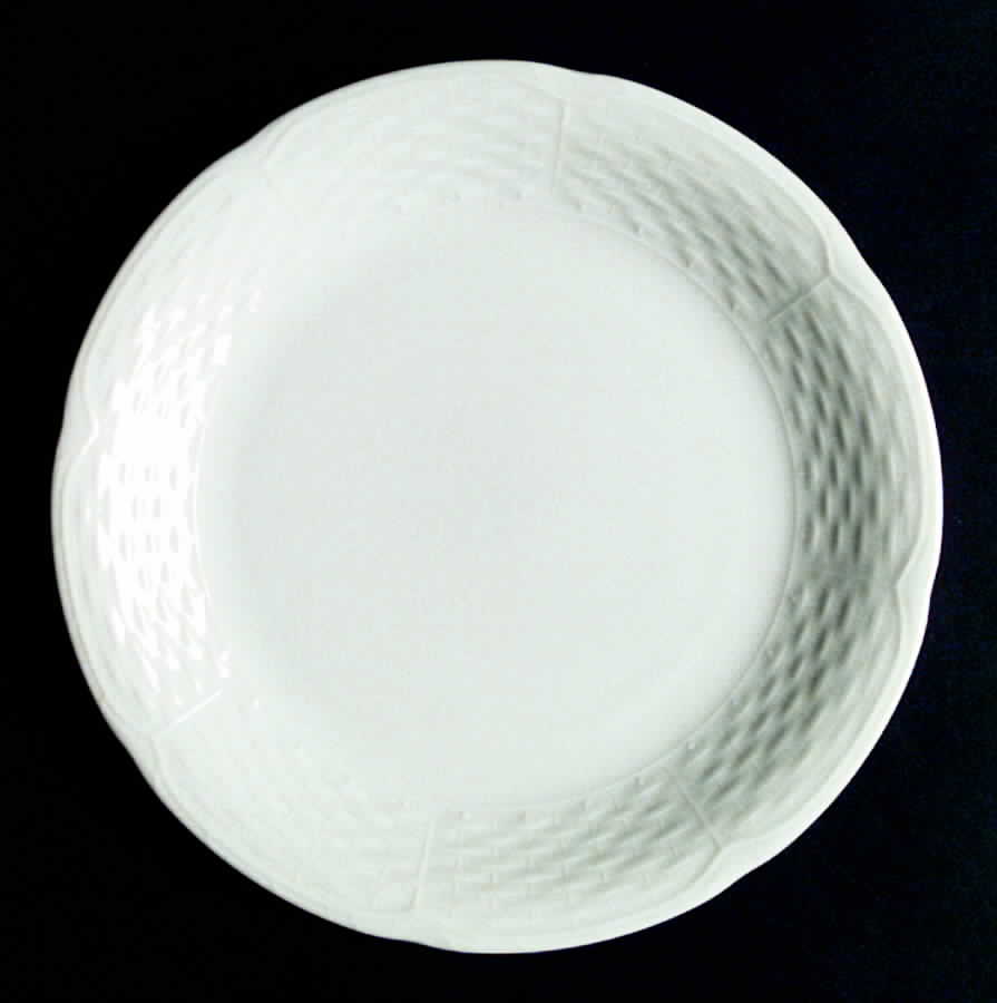 Bianco Luncheon Plate by Toscany-1