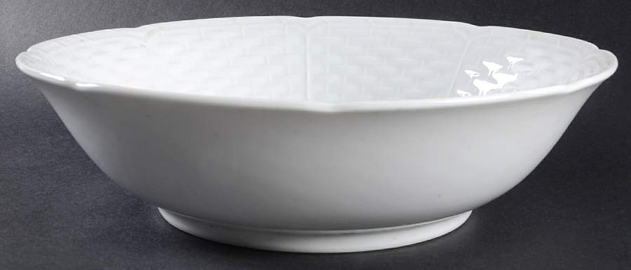 Bianco 9" Round Vegetable Bowl by Toscany-1