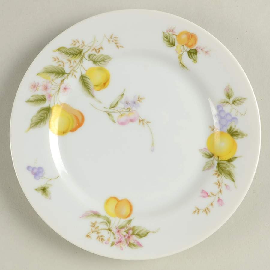 Citron Bread & Butter Plate by Toscany-1