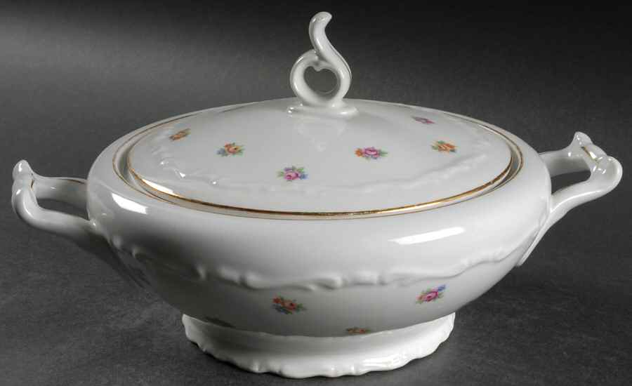 Minuet Round Covered Vegetable by Toscany-1