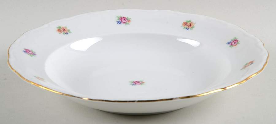 Minuet Rim Soup Bowl by Toscany-1