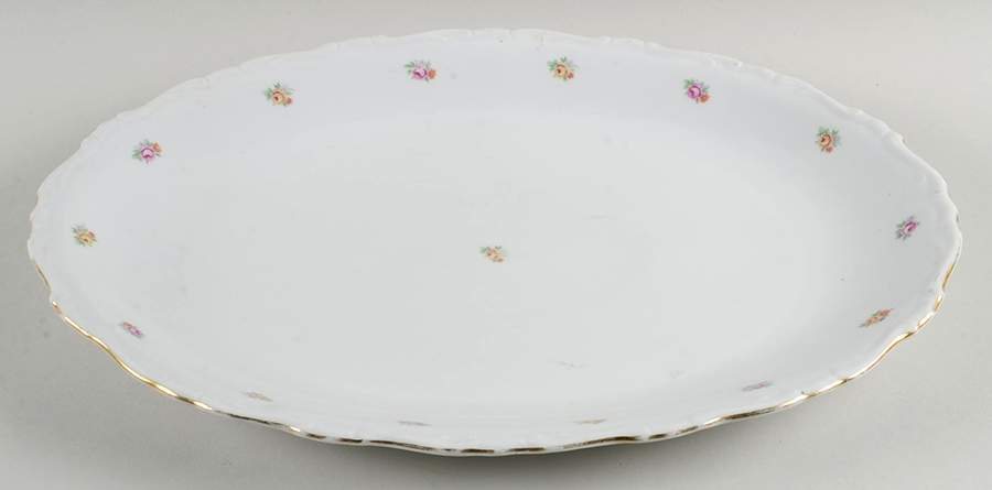 Minuet 15" Oval Serving Platter by Toscany-1