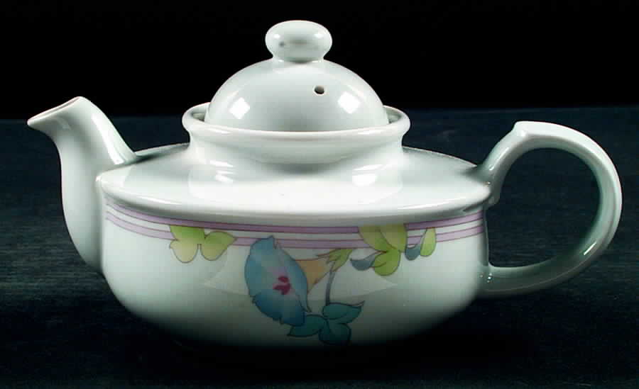 Morning Glory Individual Teapot & Lid by Toscany-1