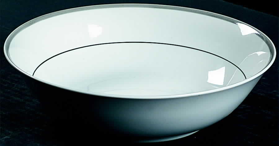 Noir 9" Round Vegetable Bowl by Toscany-1