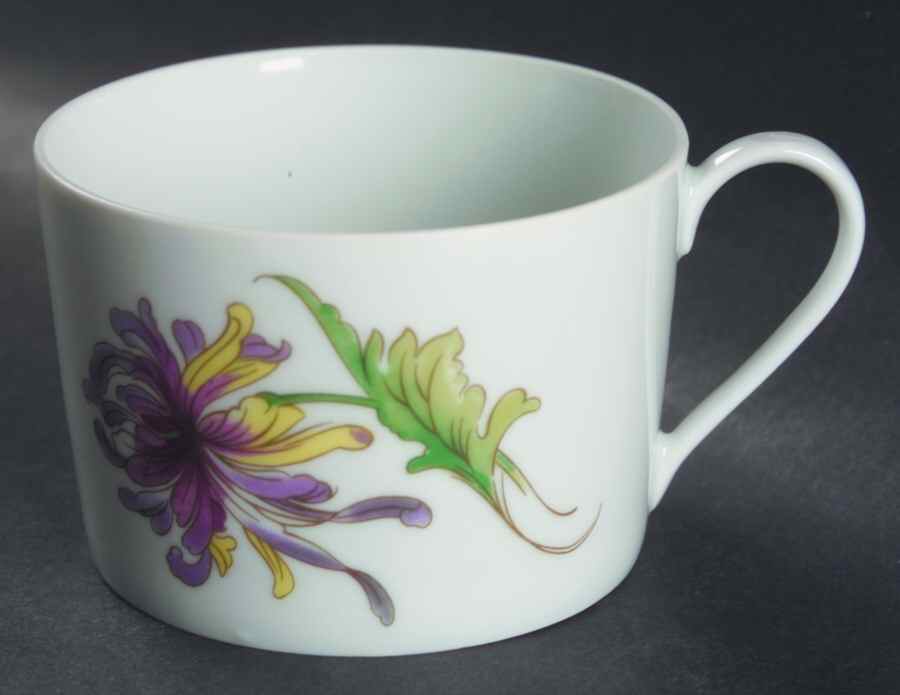 Dahlia Flat Cup by Royal Limoges-1