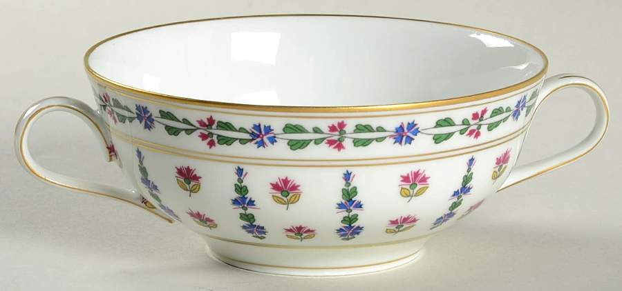Langeais Flat Cream Soup Bowl by Royal Limoges-1