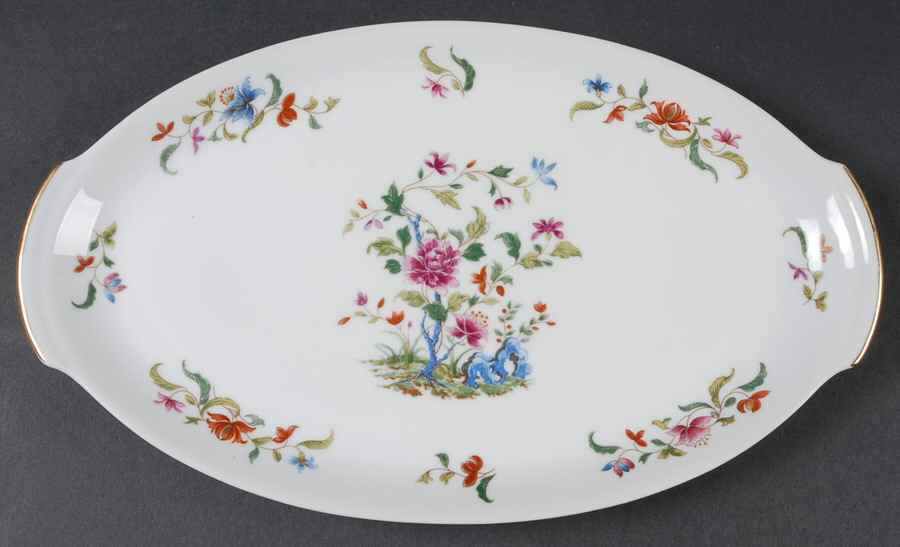 Madras 12" Oval Serving Platter by Royal Limoges-1