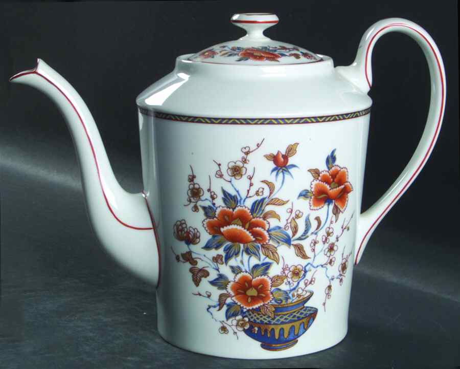 Mandarin Coffee Pot & Lid by Royal Limoges-1