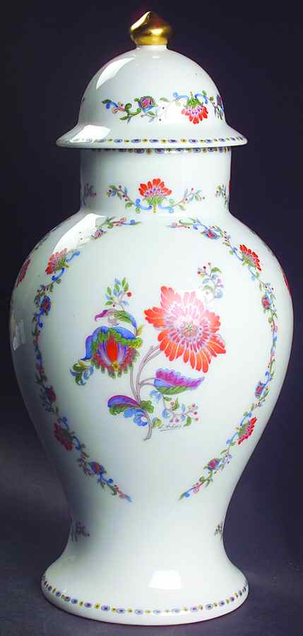 Persan Rouge Large Ginger Jar & Lid by Royal Limoges-1