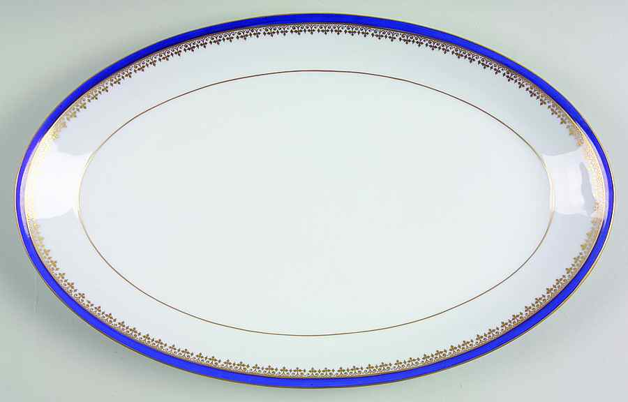 Richelieu 13" Oval Serving Platter by Royal Limoges-1