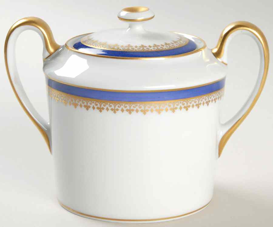Richelieu Sugar Bowl & Lid by Royal Limoges-1