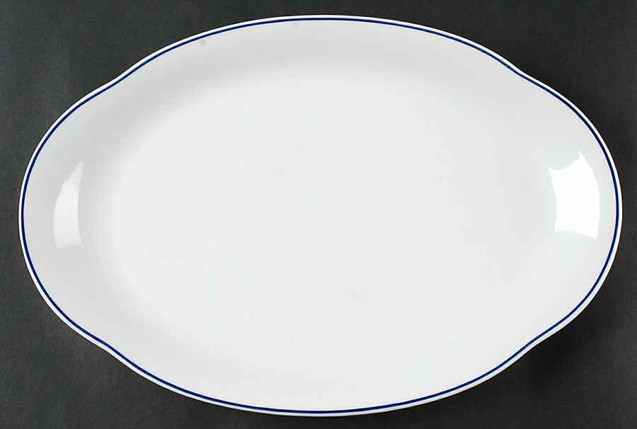 R6L1 13" Oval Serving Platter by Royal Limoges-1