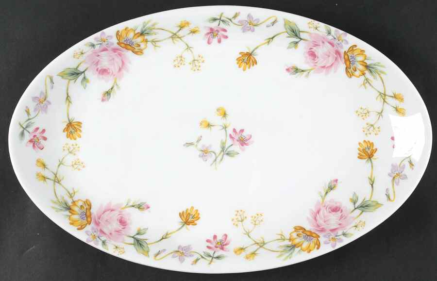 Vieux Limoges 14" Oval Serving Platter by Royal Limoges-1