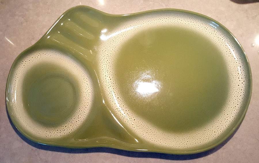 Frosty Pine Snack Plate by Tamac-1