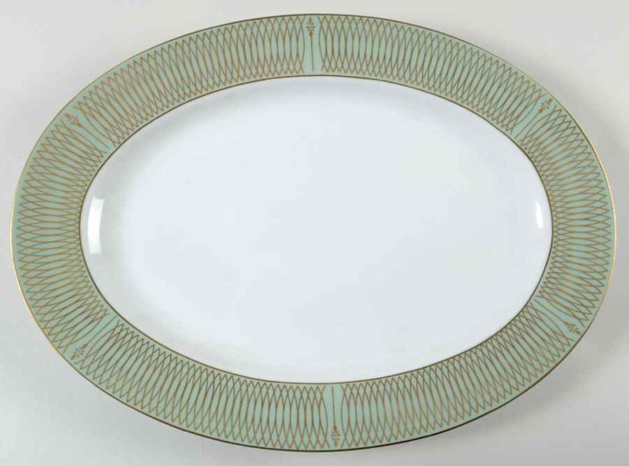 Chateau 14" Oval Serving Platter by Tradition-1