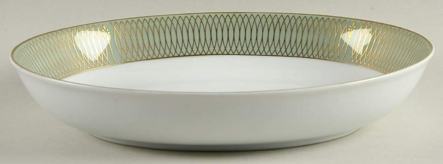 Chateau 10" Oval Vegetable Bowl by Tradition-1