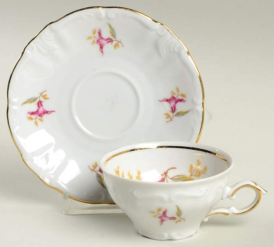 Aloha Flat Demitasse Cup & Saucer Set by Treasure Chest-1