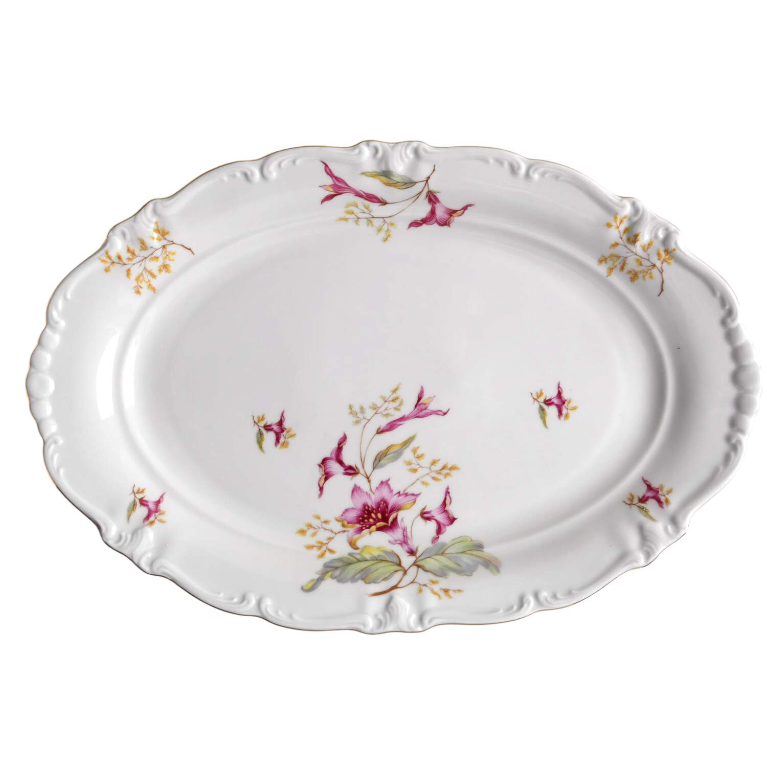 Aloha 13" Oval Serving Platter by Treasure Chest-1