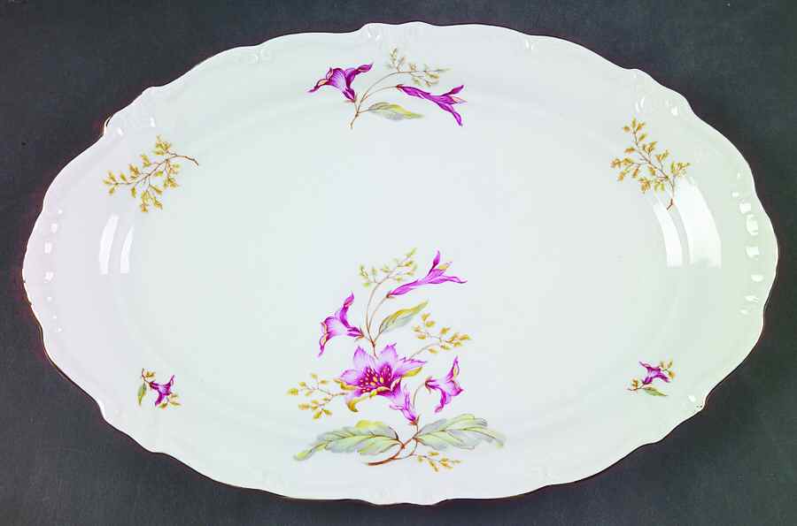 Aloha 12" Oval Serving Platter by Treasure Chest-1