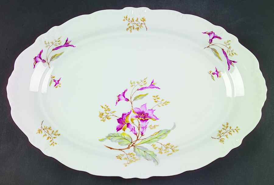 Aloha 14" Oval Serving Platter by Treasure Chest-1