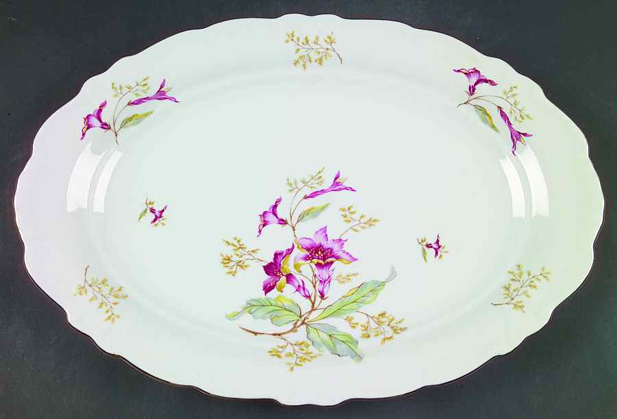 Aloha 15" Oval Serving Platter by Treasure Chest-1