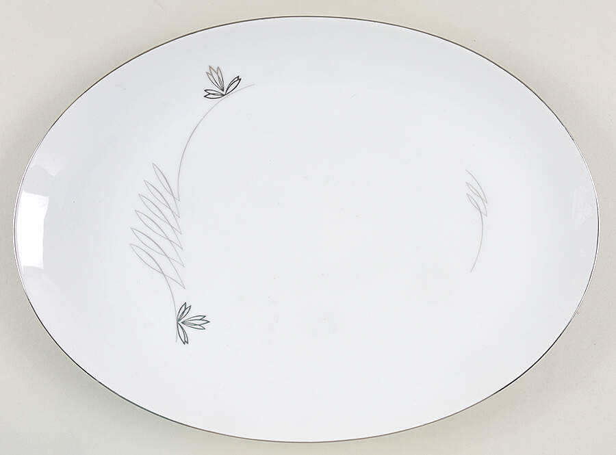 Caprice 14" Oval Serving Platter by Treasure Chest-1