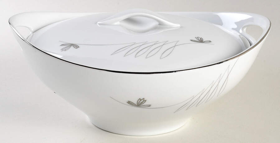 Caprice Round Covered Vegetable by Treasure Chest-1
