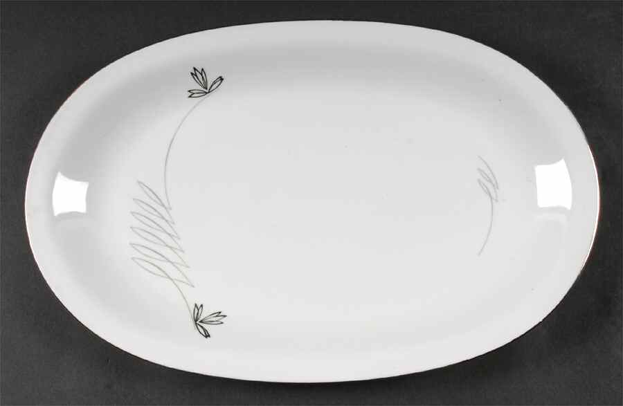 Caprice 14" Oval Serving Platter by Treasure Chest-1