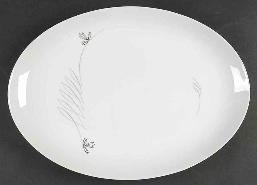Caprice 15" Oval Serving Platter by Treasure Chest-1