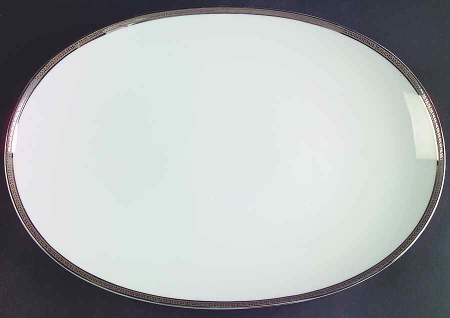 Charm 13" Oval Serving Platter by Treasure Chest-1