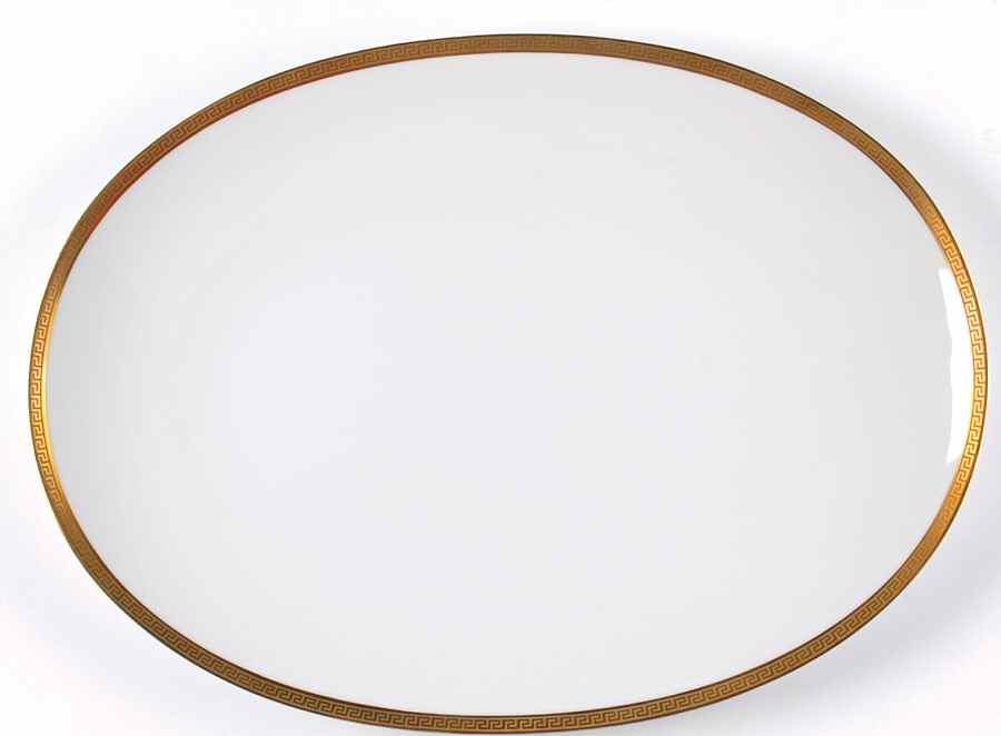 Coronation 15" Oval Serving Platter by Treasure Chest-1