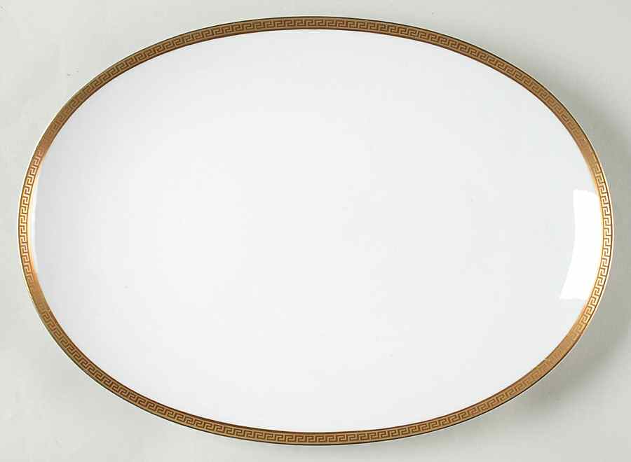 Coronation 13" Oval Serving Platter by Treasure Chest-1
