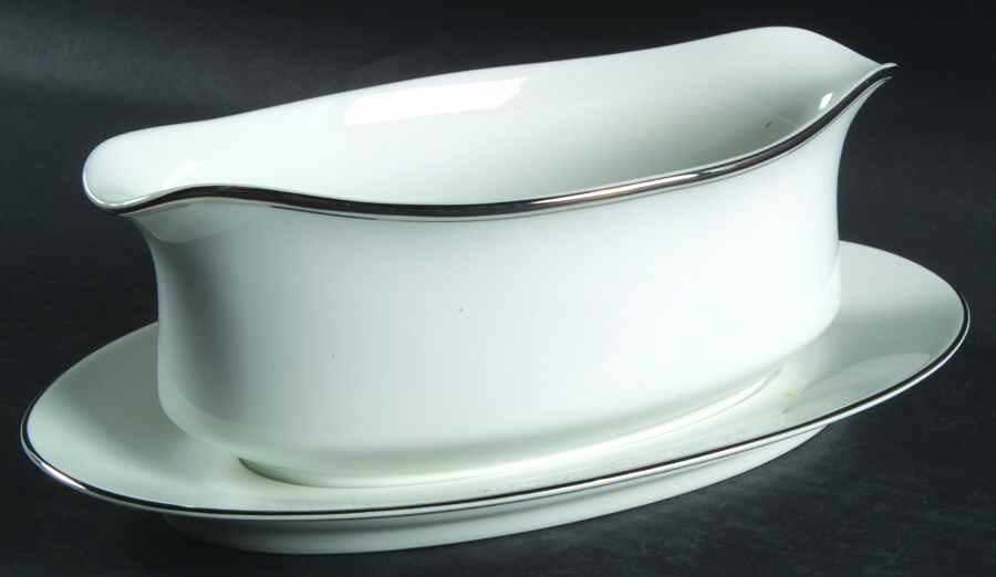 Engagement Gravy Boat with Attached Underplate by Treasure Chest-1